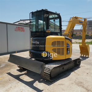 Used 2023 Komatsu PC55 Mini Excavator 5ton with Robust Hydraulic Pump Gearbox & Durable Engine-Crawler-type Free Shipping - Product Image 5