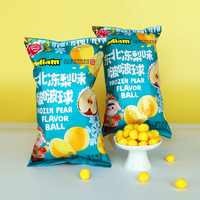 Palomitas de Maíz Asadas Dulces con Sabor a Pera Congelada INDIAM, las Más Vendidas, Sin Gluten, Sin Grasas Trans, Bajas en Calorías, en Bolsa de 128g