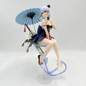 Figurine d'anime <span class=keywords><strong>Genshin</strong></span> Impact Kamisato Ayaka de 25 cm, figurine d'action <span class=keywords><strong>Genshin</strong></span> Impact Paimon/Klee/<span class=keywords><strong>Qiqi</strong></span>, figurine Zhongli, poupée adulte, jouets - Product Image 3
