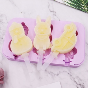 Molde de silicona para helado con tapas, molde de Cakesicle para Polos de hielo, reutilizable, DIY - Product Image 6