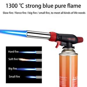 Briquet de soudage DEBANG, allume-gaz pour barbecue, camping, cuisine, feu puissant réglable, feu fort, feu doux, rechargeable - Product Image 3
