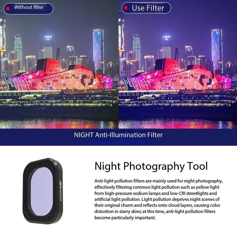 Anti Light Pollution Filter