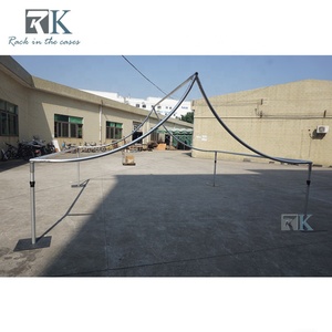 Aluminum Arc Pipe Kit Fashion Portable Pipe Drape <b>Stand</b> for Weddings - Product Image 5