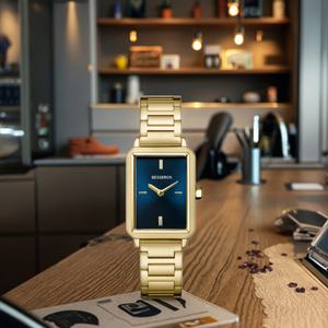 Reloj Clásico de Alta Calidad para Mujer, Correa de Acero Inoxidable, Reloj de Cuarzo de Lujo, Estilo Ejecutivo y de Moda - Product Image 5