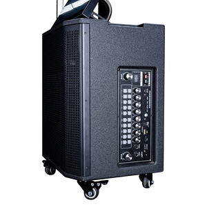 Machine de <span class=keywords><strong>karaoké</strong></span> professionnelle d'extérieur 15 pouces 120W avec écran tactile 18,5 pouces pour affichage des paroles, système audio BT pour soirées KTV - Product Image 2