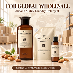Detergente para Ropa con Aceite Esencial Upo, Aroma a Almendra y Leche, 1 kg, Aroma Floral Natural, para Uso en Prendas de Vestir - Product Image 6
