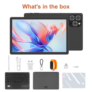 C Idea ODM/OEM10.36-Inch Android 16 Business <b>Tablet</b> 8-Core 8GB 1TB Storage FHD Touch Screen Computer with <b>Keyboard</b> Leather Case - Product Image 5