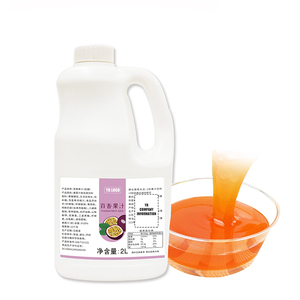 Concentrado de Jugo de Piña, Naranja y Mango, Botella de 2L, Colorido, Bajo en Grasa, Filtrado, para Té de Burbujas, Precio de Descuento al por Mayor de Fábrica - Product Image 1