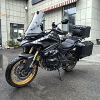 Moto de tourisme Voge Ds525x 494cc, moto d'aventure à double usage, bicylindre refroidi, ABS, TCS, suspension KYB, réservoir de carburant de 18l