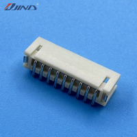 ZH-LT-9A Conector de Alimentación SMT de 1.5mm y 9 Pines, Conector Macho de Latón para Montaje en PCB, Conexión a través del Orificio, Cable a Placa FPC