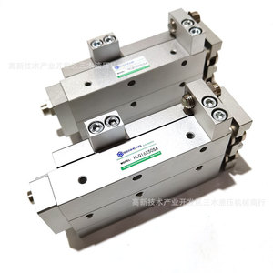 Cilindro Deslizante de Precisión de Doble Eje HLQ 10 20 30 40 50 75 100mm Componente Neumático - Product Image 2