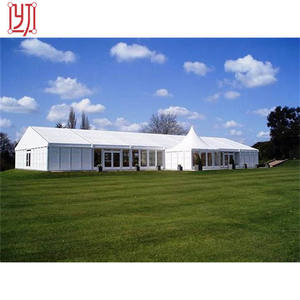 Tente blanche de 15m x 12m pour événements, fêtes, cérémonies de mariage et célébrations - Product Image 4