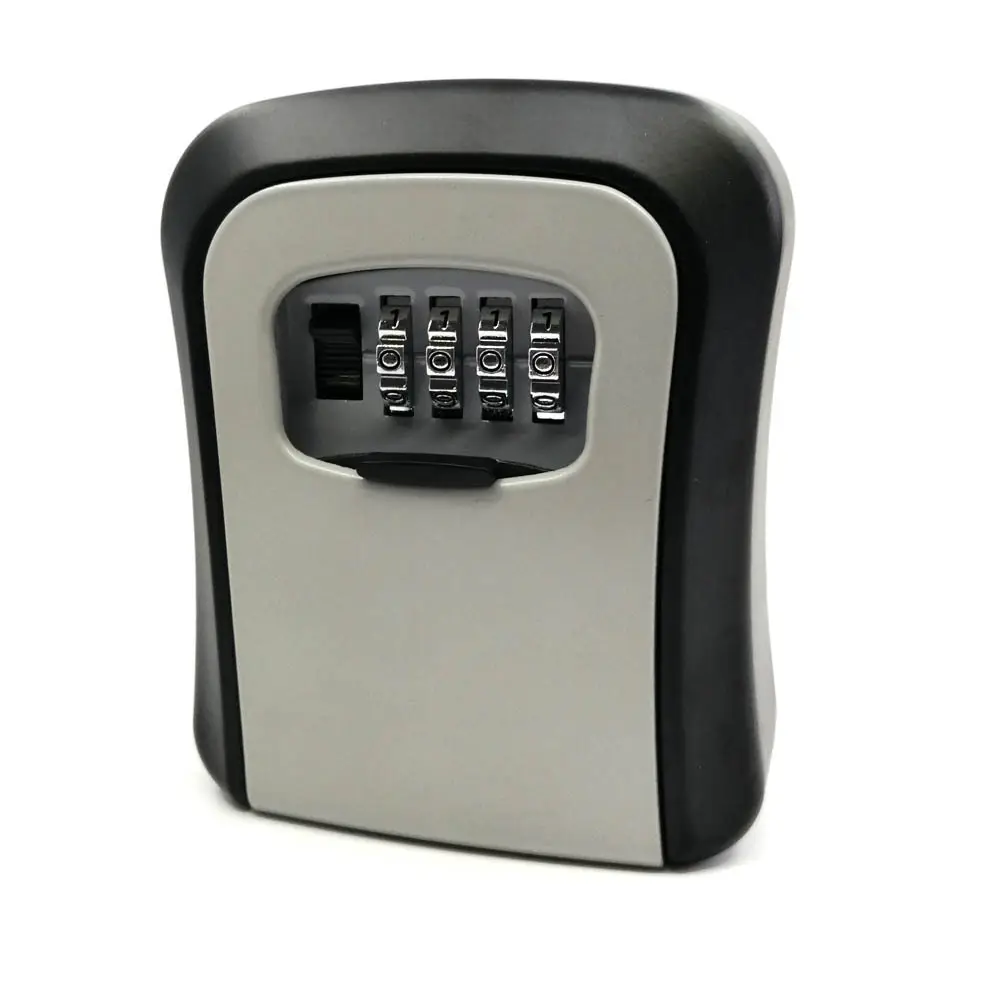 Key Safe Box Außen ziffer Wand halterung Kombination Passwort Schloss Aluminium legierung Schlüssel Aufbewahrung sbox