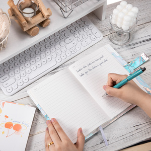 Bán hàng nóng tùy chỉnh sữa máy tính xách tay cho cô gái với khóa và Key bìa cứng tùy chỉnh - Product Image 2