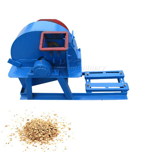 Broyeur de déchets de placage multifonctionnel Pulvérisateur de bois Machine à fabriquer de la sciure de bois Broyeur de déchets de bois moteur diesel - Product Image 3