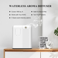 Diffuseur d'arômes électrique portable mural sans eau en plastique, contrôlé par application, machine à parfum OEM/ODM, garantie 1 an