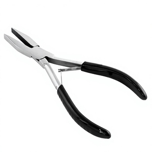 Pince à sertir pour l'enlèvement des micro perles Outil d'extension de cheveux de salon Pince d'extension de cheveux Microbead I-tip k-tip avec prise confortable - Product Image 1