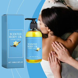 Aceite Corporal SPA de Vainilla de Marca Privada con Aceite Esencial OEM de Jengibre Hidratante para Todo Tipo de Piel, Vela de Aceite Esencial al por Mayor - Product Image 3