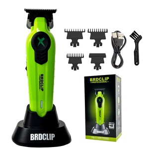 Set <span class=keywords><strong>Tagliacapelli</strong></span> e Trimmer BRD ad Alta Potenza con Lama DLC, Kit <span class=keywords><strong>Professionale</strong></span> da Barbiere per Uomo 7500 RPM - Product Image 5