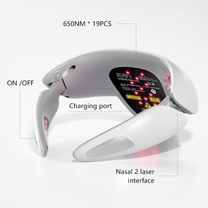 Dispositivi per terapia con luce rossa in tessuto profondo Laser da 650nm per il trattamento spondilosi cervicale per alleviare il dolore al collo e alla spalla - Product Image 2