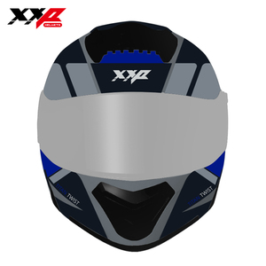 Casque de moto XXP Helmets TITAN TWIST Flip Up, coque ABS, design graphique, visière transparente, fermeture rapide, unisexe - Product Image 2