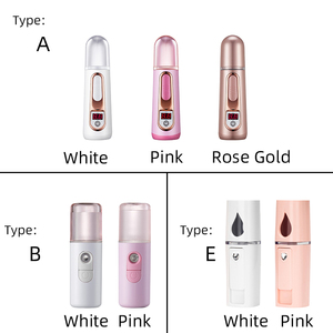 Chăm Sóc Độ Ẩm Có Thể Sạc Lại Nước Giữ Ẩm Dưỡng Ẩm Mát Lông Mi Mặt Sương Da <span class=keywords><strong>Mini</strong></span> Trên Khuôn Mặt Phun Di Động Phun Nano - Product Image 2