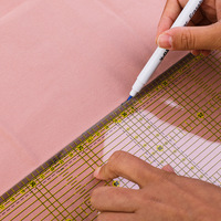 Règles de découpe en plastique souples et simples, de forme longue et carrée, à découpe irrégulière, pour patchwork, couture, mesure et dessin de tailleur