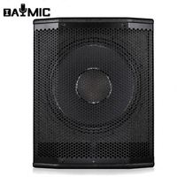 Subwoofer Haut de Gamme pour Spectacles DJ – Enceinte Active Professionnelle 15 Pouces avec Amplificateur de Puissance 1000W