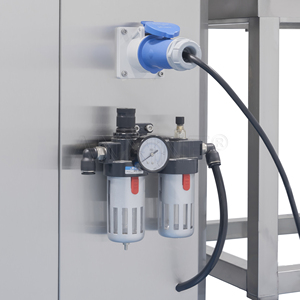 Machine de remplissage d'huiles essentielles et de parfums pour flacons en verre de 20 ml et 100 ml, avec pulvérisation, bouchage et sertissage, format poche - Product Image 3