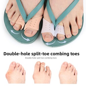 Séparateur d'orteils pour tongs et sandales, coussinet anti-frottement pour <span class=keywords><strong>hallux</strong></span> <span class=keywords><strong>valgus</strong></span> et doigts superposés, pour le soin des pieds - Product Image 2
