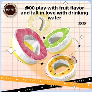 <strong>Joyfit</strong> Playful Straw Type Large Capacity 650ml Portable Fruit Flavored Water Cup for Men Women with Creative Design - Product Image 6