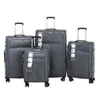 Valise à roulettes ultra-légère en tissu Oxford pour les voyageurs fréquents et les pilotes