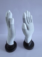 Gants légers en fibre de carbone avec revêtement anti-statique pour l'assemblage et le tri électroniques