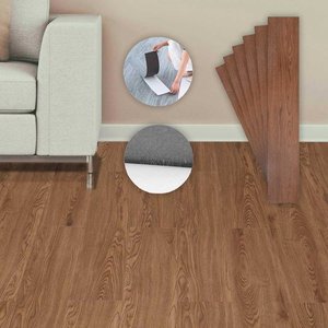 * OUTLET * 6 piastrelle adesive per pavimenti in PVC 914x152mm Parquet effetto legno-casa e giardino/articoli per la casa - Product Image 2