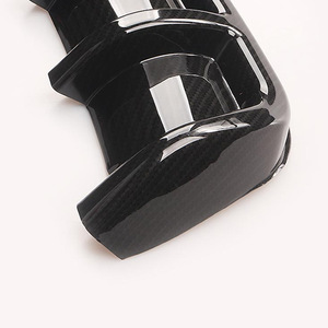 Carbon Fiber Rear Spoiler 67cm Sporty <b>Diffuser</b> Car Window Protector Weather Shield - Product Image 1