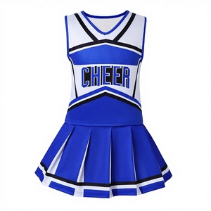 Uniformes de Animadoras para Niñas de 5 a 12 Años, Disfraz de Halloween, Conjunto de Uniforme para Fiesta de Disfraces, <span class=keywords><strong>Cumpleaños</strong></span> - Product Image 2