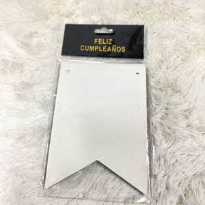 <span class=keywords><strong>Banderin</strong></span> Colgable con Glitter Feliz Cumpleanos Dorado - Product Image 4