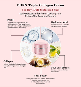 <span class=keywords><strong>Crème</strong></span> visage anti-âge PDRN avec acide hyaluronique et beurre de karité hydratant et nourrissant, soin de la peau au beurre de karité, marque privée OEM - Product Image 3