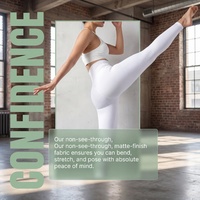 Pantalon de yoga taille haute élastique sans couture pour le contrôle du ventre et le rehaussement des fesses, motif imprimé tendance, en polyester/nylon