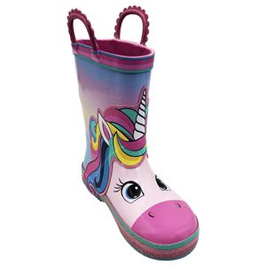 Bottes de pluie imperméables pour filles en bas âge |   Bottes pour enfants en caoutchouc naturel antidérapant pour <span class=keywords><strong>les</strong></span> jeux en plein air et <span class=keywords><strong>les</strong></span> flacons d'eau, bottes Wellington pour enfants OEM/ODM - Product Image 4