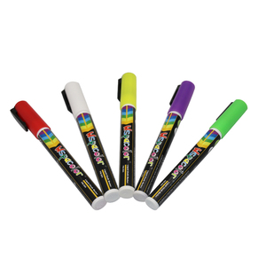 Rotuladores de tiza líquida de 10 colores con puntas reversibles para vidrio, metal, espejos, <span class=keywords><strong>pizarra</strong></span> blanca - Product Image 6