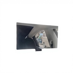 Wholesale Car <b>Makeup</b> Mirror Sun Visor Travel <b>Vanity</b> Sun-shading Cosmetic Mirror LED Lights 1 Year Warranty Rechargeable Battery - Product Image 2