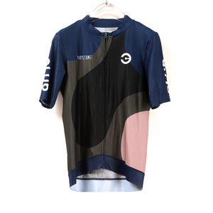 Camiseta de <span class=keywords><strong>ciclismo</strong></span> de <span class=keywords><strong>carretera</strong></span> de manga corta transpirable de verano de diseño OEM de fábrica, Camiseta deportiva Anti-UV para montar en bicicleta - Product Image 5