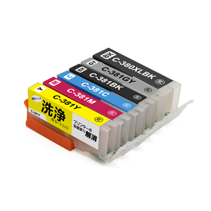 适用于PIXUS TR703 TS8130 TS6130 TR8530 TS8230 TS8330的墨盒27毫升/12.5毫升的最佳PGI 380 CLI 381兼容染料 - Product Image 2