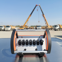 Ensemble complet de télécommandes sans fil 433 MHz en plastique et métal pour grues et équipements industriels, étanches IP68, portée 500 m, lithium