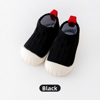Chaussures de pré-marche pour bébé, mi-mollet, respirantes, antidérapantes, à semelle souple, à carreaux, couleur unie, modèles printemps-automne pour garçons et filles
