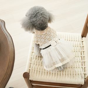 New <strong>Graceful</strong> Spring Summer <strong>Pet</strong> Clothes Dog Flower Dress - Product Image 3
