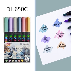 Rotulador Fluorescente Guangna 650, Punta Oblicua, 30 Colores, Luz Suave, Protección Ocular, Juego de Resaltadores para Estudiantes, Rotulador Huidel - Product Image 6