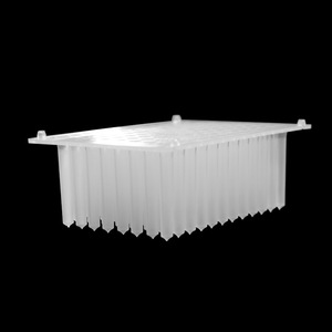 ปลอกแม่เหล็กสำหรับแท่งวัดค่าคิงฟิชเชอร์ 96 ช่อง แบบฐานแบน วัสดุ PP สำหรับการทดลองในห้องปฏิบัติการ - Product Image 1