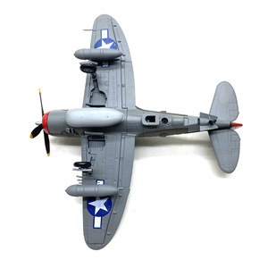 Modèle d'avion de chasse américain <span class=keywords><strong>P</strong></span>-<span class=keywords><strong>47</strong></span> Thunderbolt en alliage moulé sous pression, échelle <span class=keywords><strong>1</strong></span>:<span class=keywords><strong>72</strong></span>, avion militaire de la Seconde Guerre mondiale, objet de collection - Product Image 4